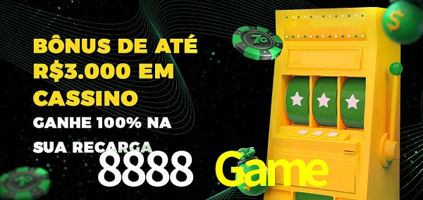 8888 Game melhor bônus de depósito